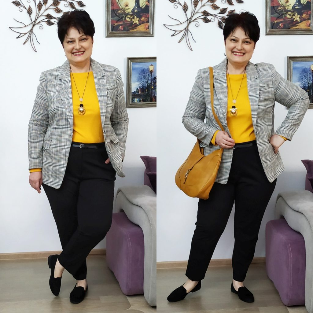 sacou în carouri Dorothy Perkins