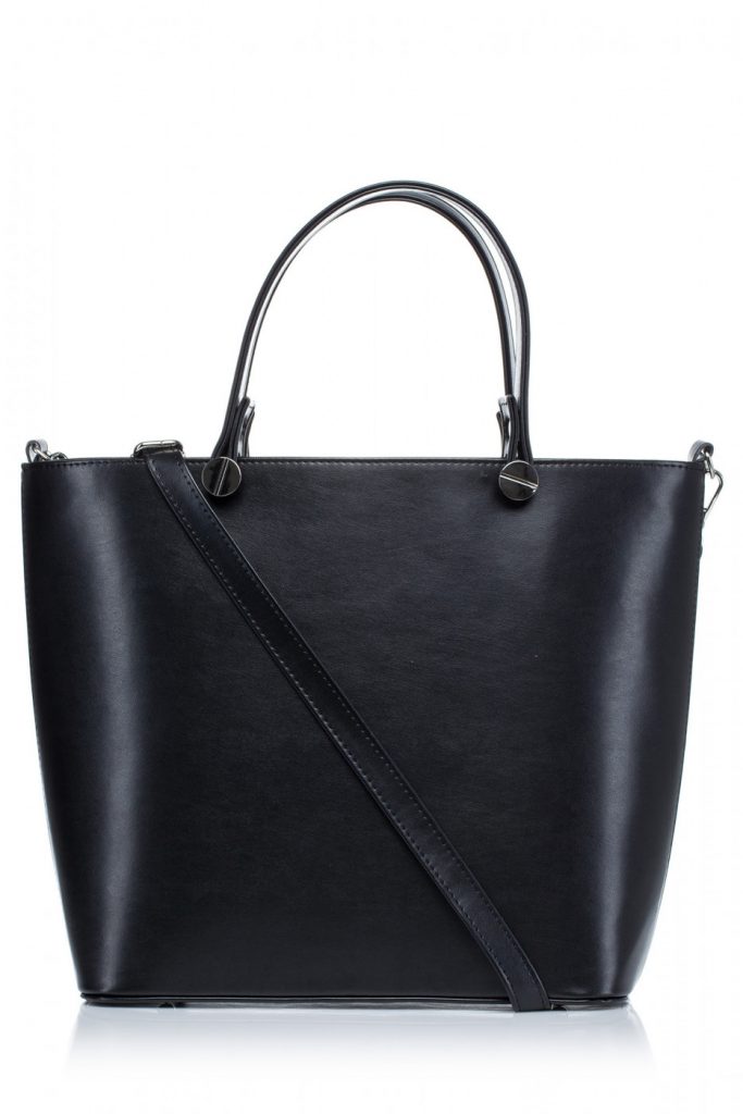 Geanta shopper neagra Factcool