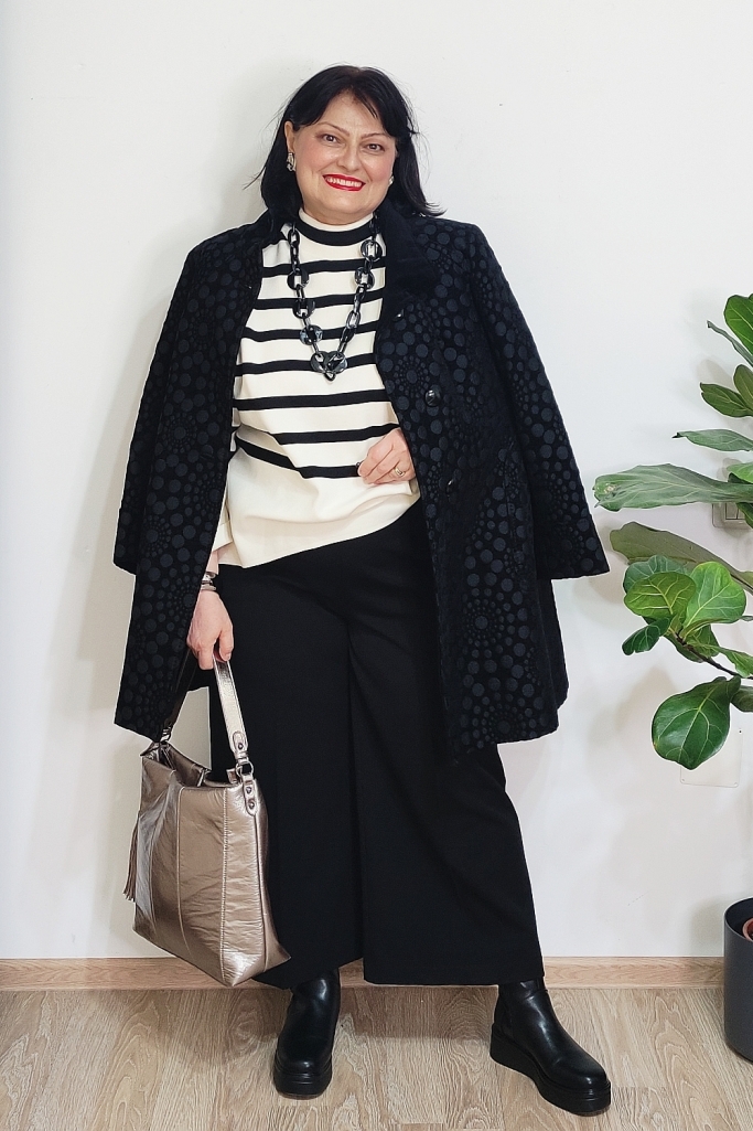 Texturi, contraste şi accesorii - secretul unei ţinute de iarnă chic