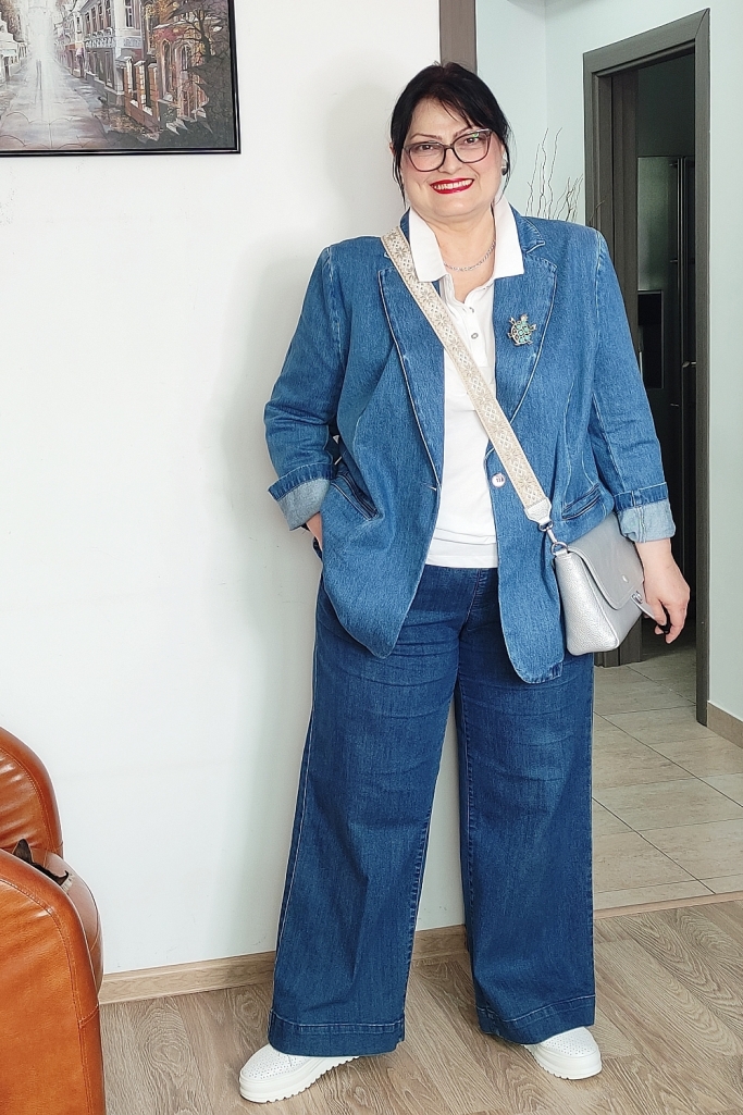 Denim cu denim - din nou în trend